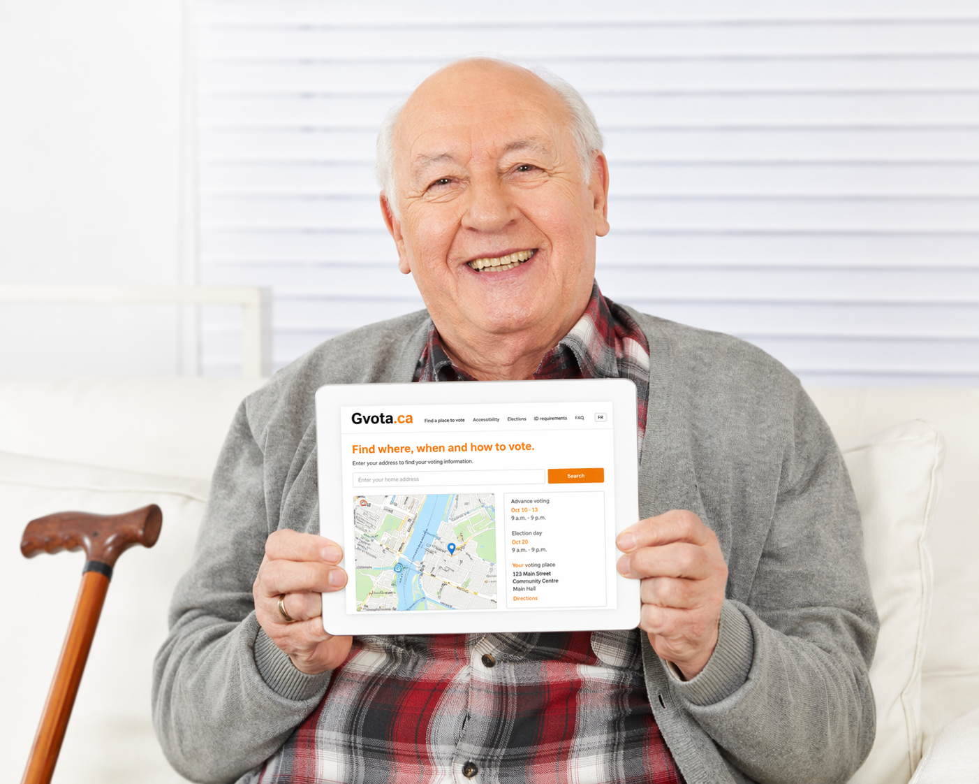 Family celebrating their move into a new home with moving boxes around them