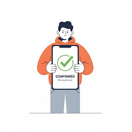 Customer comparing multiple moving quotes on a phone