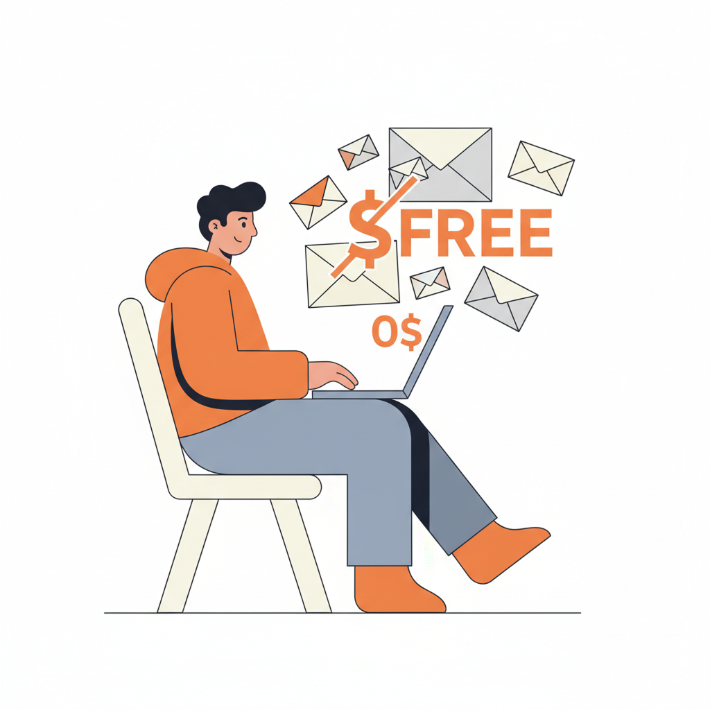 Person using a laptop to request free confidential moving quotes online